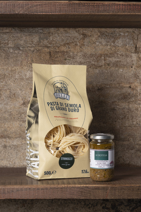 STRINGOZZI con CONDIPASTA NORCINO