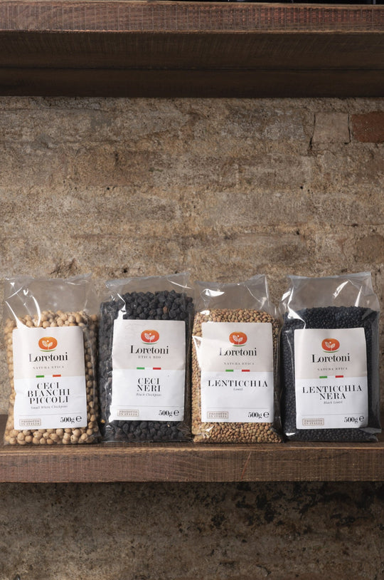 CECI BIANCHI PICCOLI - CECI NERI - LENTICCHIA - LENTICCHIA NERA